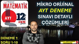 MİKRO ORİJİNAL 12 Lİ AYT DENEME SINAVI DETAYLI ÇÖZÜMLERİ
