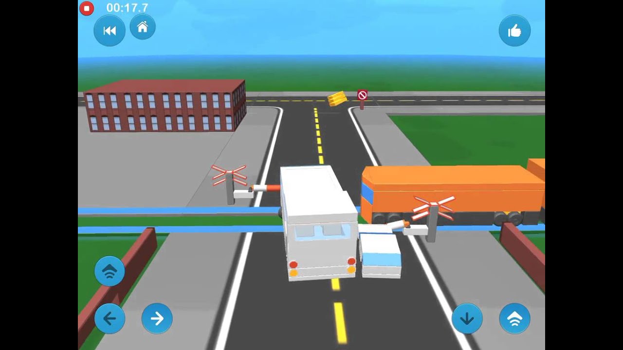 [Blocksworld HD] Railroad Crossing (why you don't skip crossings YouTube