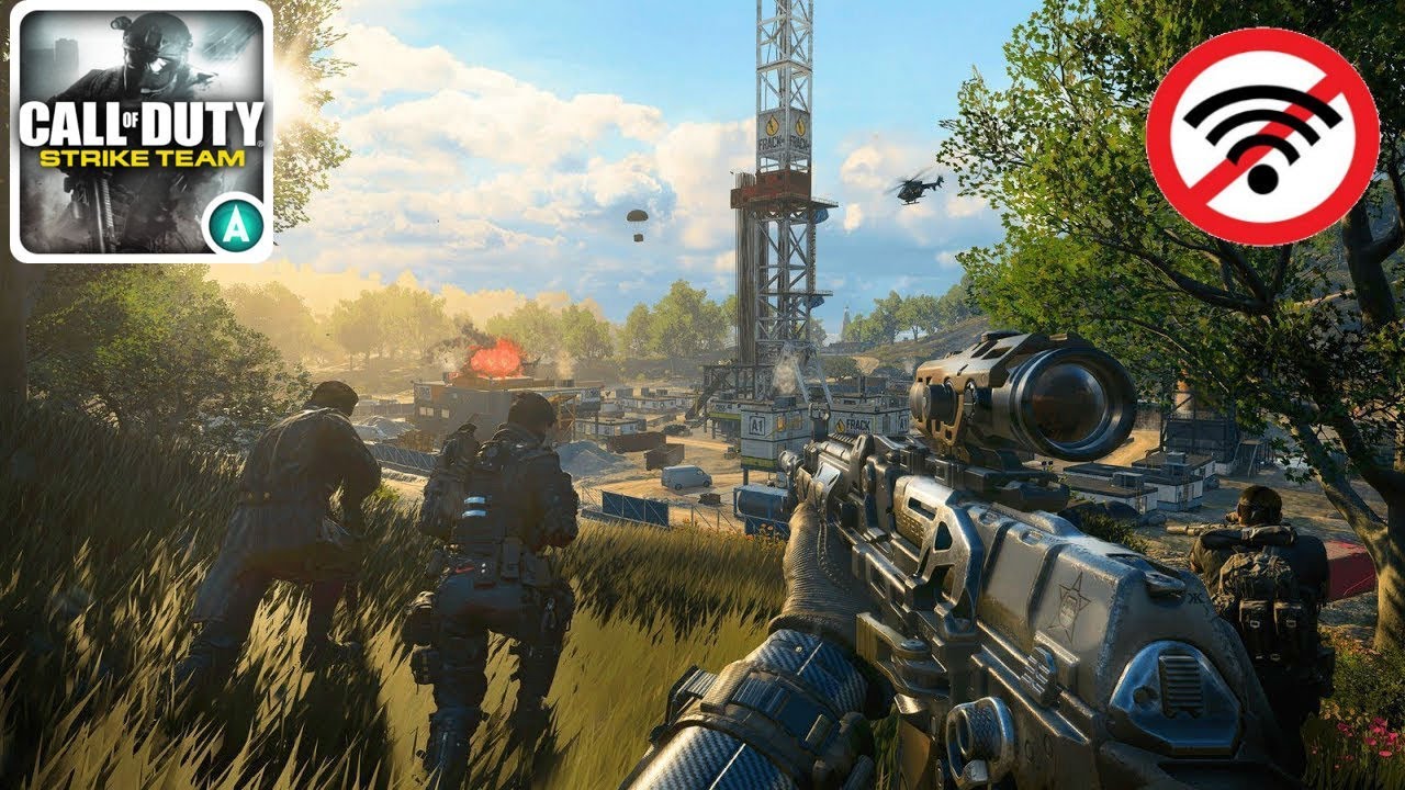 هذه اللعبة من أفضل ألعاب الحرب Call of Duty Strike Team ( اوفلاين ) لا ...