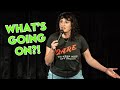 Whats going on here crowd work  steph tolev comedy