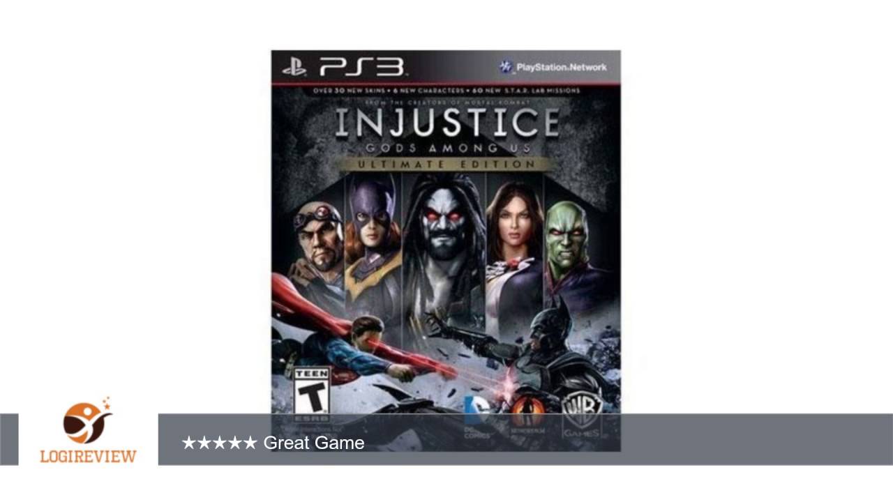 PS3 INJUSTICE ULTIMATE EDITION | Review/Test - YouTube