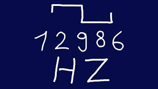 12986 hz square