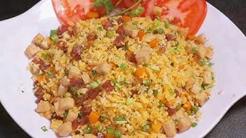 Cách làm Cơm Chiên Dương Châu  - Món cơm chiên đường phố ngon