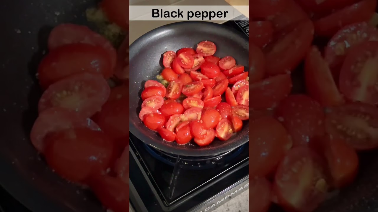 Cherry Tomatoes Toast Recipe