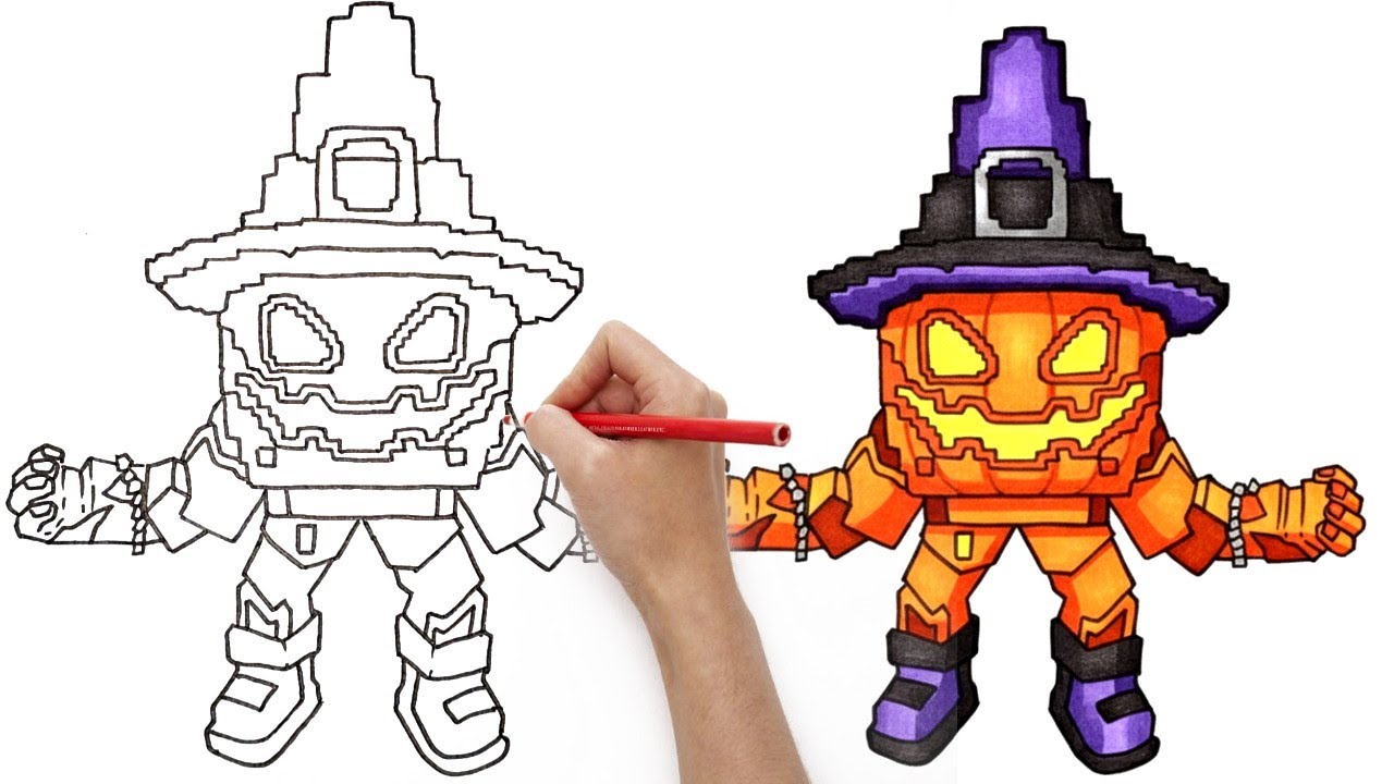 How To Draw Jacko Jack Jack (Steal a Brainrot Roblox) - YouTube