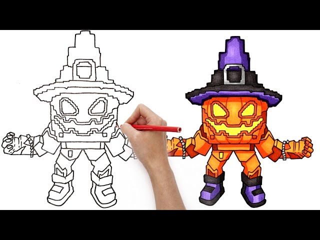 How To Draw Jacko Jack Jack (Steal a Brainrot Roblox) - YouTube
