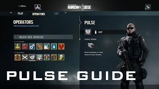 R6: Siege Operator Guide - Pulse