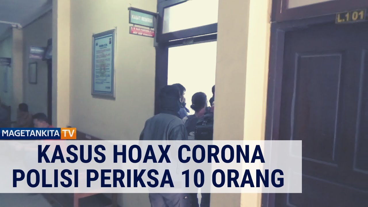 Magetan - Kasus Hoax Corona, Polisi Periksa 10 Orang, Ada Dokter dan ASN