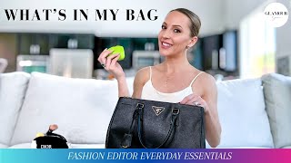 What’s In My Bag | Fashion Editor Everyday Essentials | Prada Tote