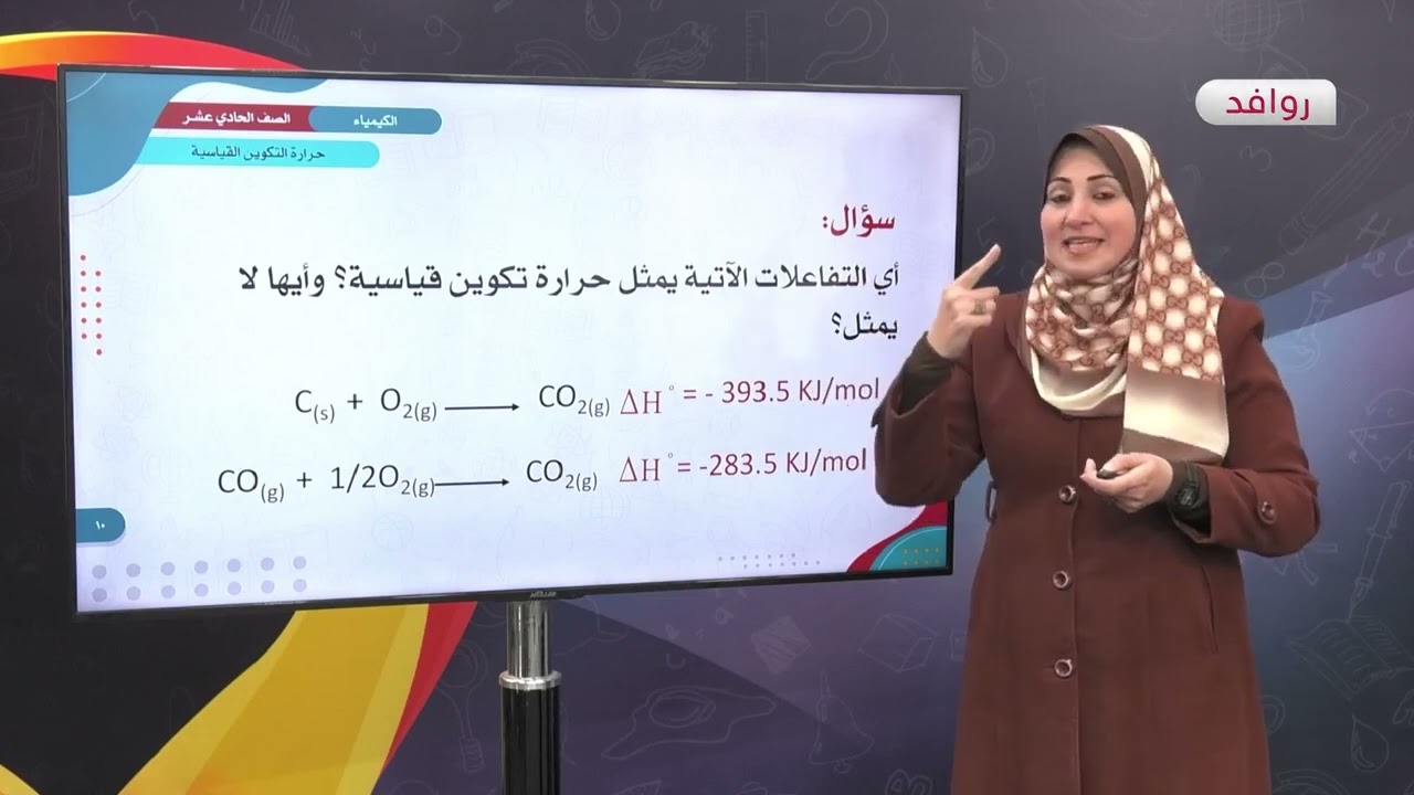 حرارة التكوين القياسية
