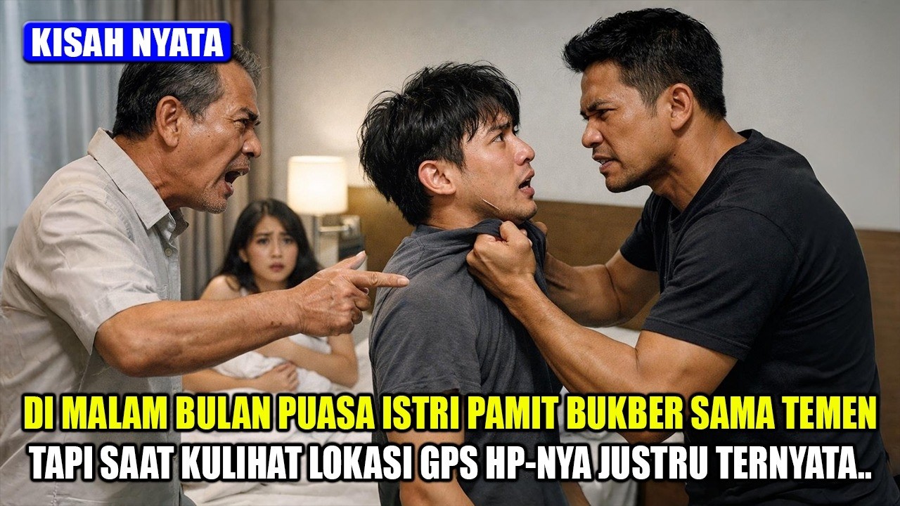 ISTRI SELINGKUH DENGAN BUJANG, PAMITNYA MAU BUKBER SAMA TEMEN TAPI LOKASI GPS PONSELNYA BIKIN SYOK..