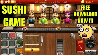 YOUDA SUSHI CHEF for android, apk size 37.04Mb only, FREE DOWNLOAD OFFLINE GAME FULL VERSION.