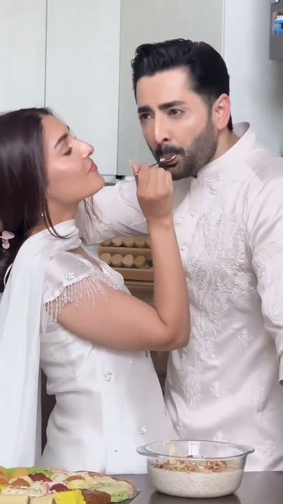 Gorgeous Ayeza Khan and Handsome Danish Taimoor #ayezakhan #danishtamoor