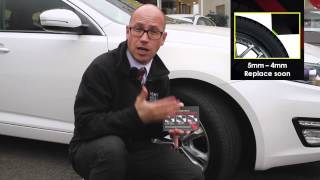 How to Check Your Tyre Tread Depth | Wessex Garages