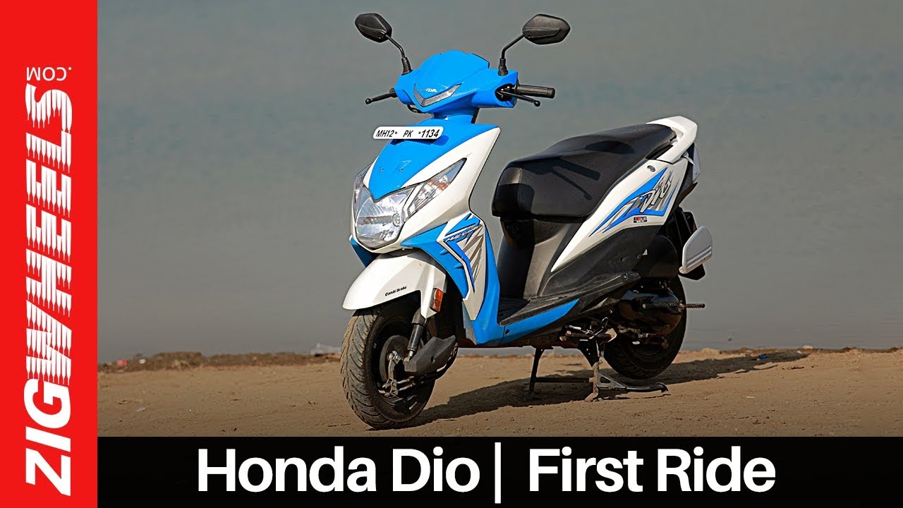 Honda Dio I Road Test Review I Zigwheels Com Youtube
