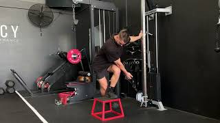 Lateral cable step up