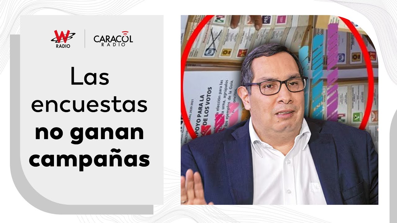 César Caballero explica por qué las encuestas son diagnóstico y no pronóstico