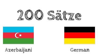 200 Sätze - Aserbaidschanisch - Deutsch screenshot 3