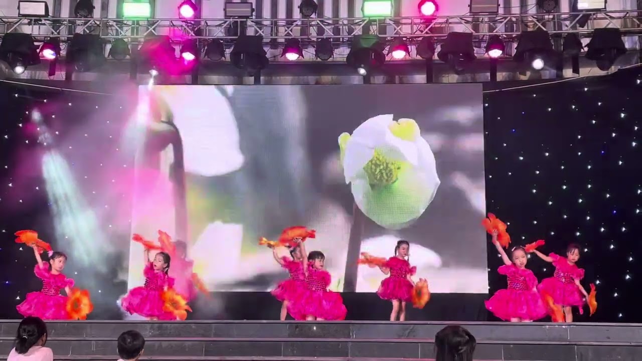 Bài múa Mầm Non Hạnh Phúc Thân Yêu lớp Ong Vàng Trường Mầm Non Minh Hải