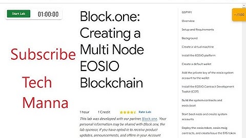 Block.one: Creating a Multi Node EOSIO Blockchain