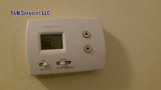 HVAC unit won't run after thermostat changeout