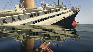 Titanic sinking GTA 5 mod