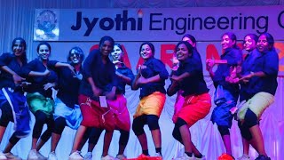 1St Prize Winning Dance Performance Jyothi Engineering College Final Years Arts Day 2025