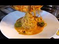 소스까지 직접 만드는 쉬림프 로제 파스타 / shrimp rose pasta - korean street food