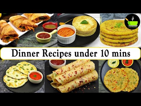 10 mins dinner recipes   6 Instant dinner recipes   6 Quick & easy dinner recipes   Instant recipes