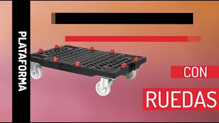Plataforma con ruedas