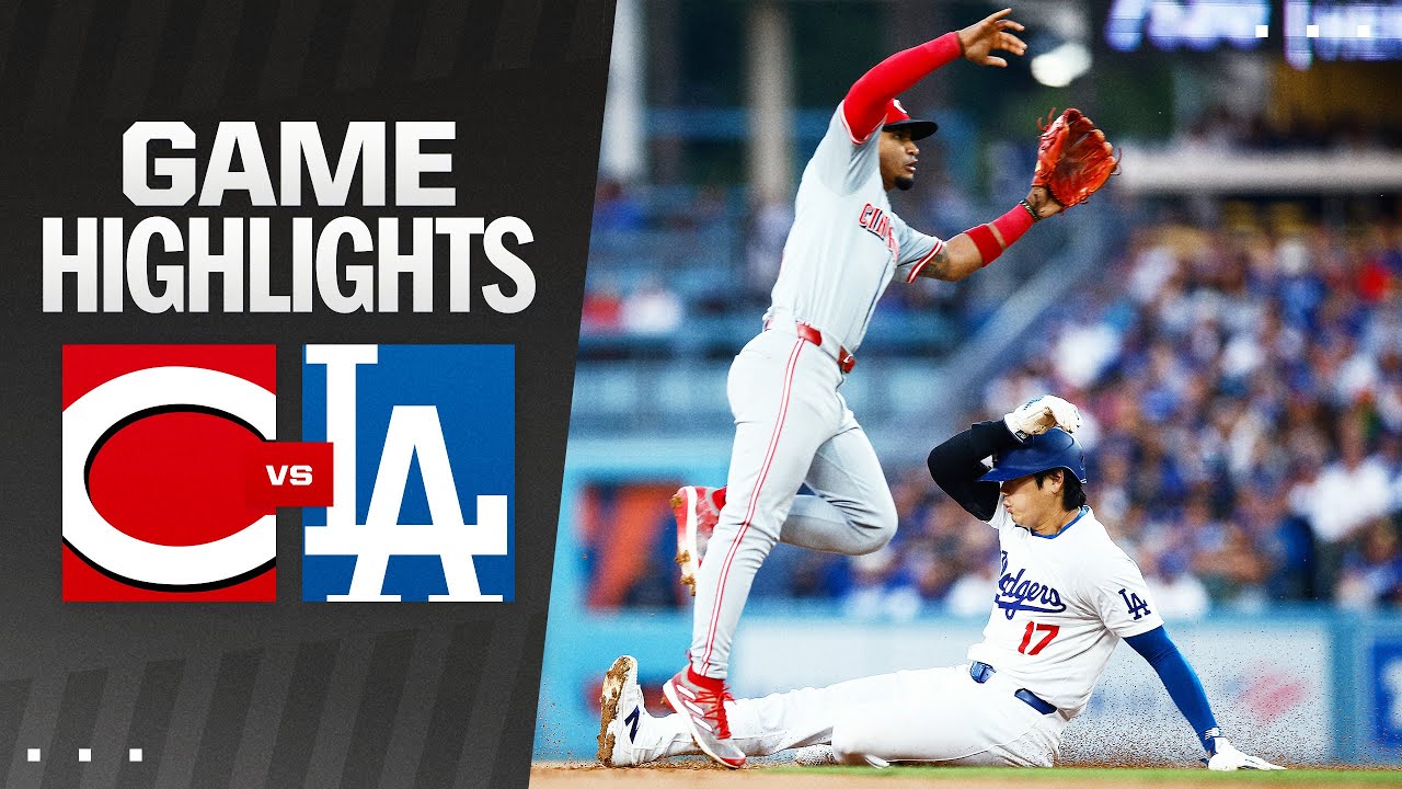 Reds vs. Dodgers Game Highlights (5/16/24) | MLB Highlights