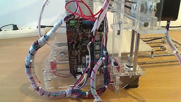 Prusa I3 3D printer building tutorial (Part 7): How to connect the electronics to the mainboard