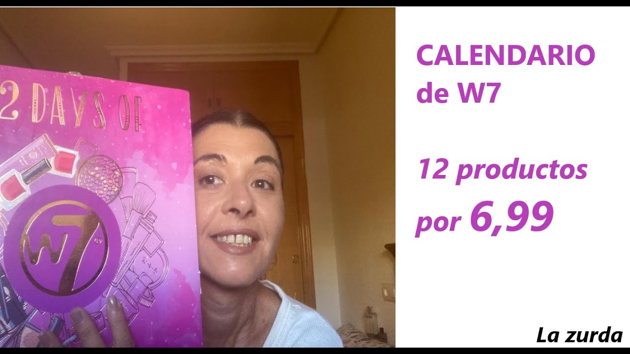Calendario de adviento de w7 por 6,99€ ¿merece la pena?