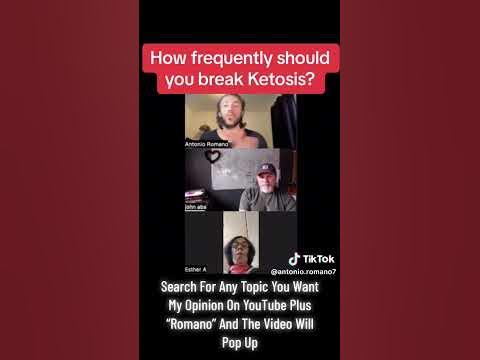 How frequently should you break Ketosis? - YouTube
