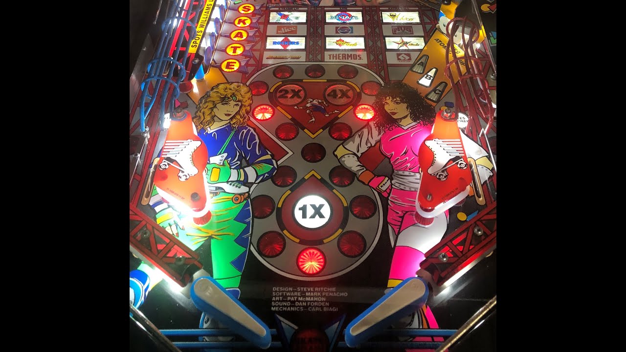 LIVE - ROCK! ROCK! ROLLERGAMES Pinball Stream - Goin' for the wall!