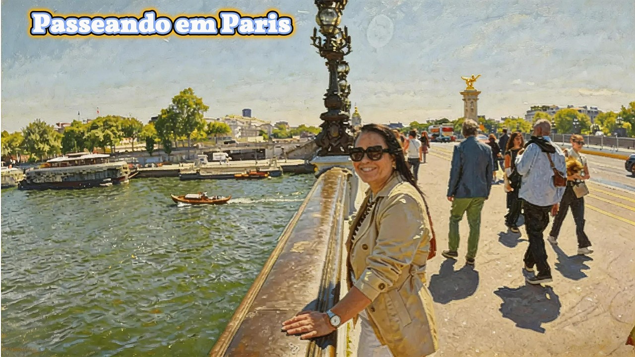 Passeio de barco em Paris em 10 de maio de 2025