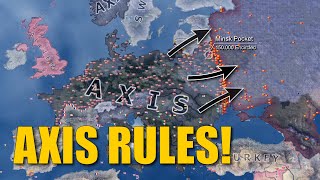 10 Years Extreme War - WWII Hoi4 Timelapse