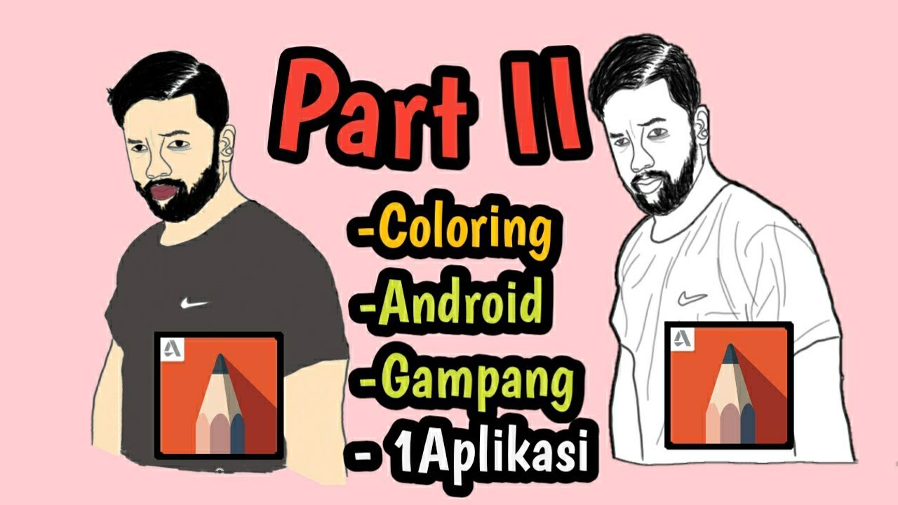 Tutorial Gambar  untuk  pemula  di  Part II mewarnai YouTube