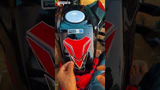 HERO GLAMOUR X TANK PAD STICKER #shorts #sticker #modified #ytshorts