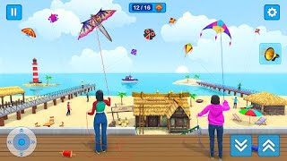 Kite Flying Sim: Kite Games | Beach Kite Flying Challenge Landscape 2024 Landscape screenshot 2