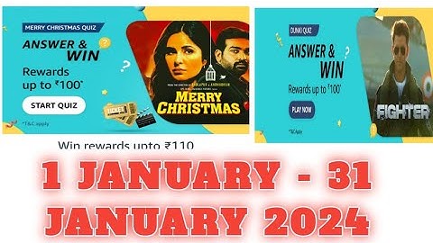 Funzone Amazon Fighter Quiz Answers Today |1 January 2023 | @dailyquiztime #amazonfunzon