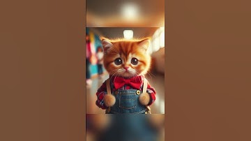Thumbnail of Meow Meow has a bully... #meow #cat #funny #animals #cats #kitten  #unstoppable