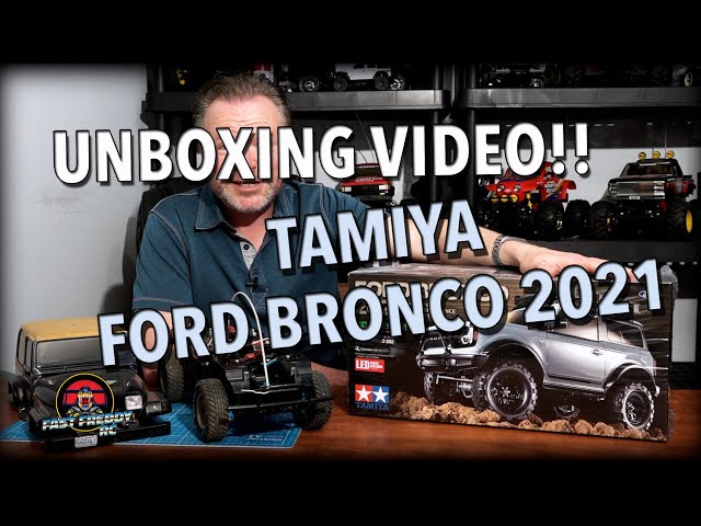 Unboxing the NEW Tamiya Ford Bronco 2021 on the CC-02 Chassis