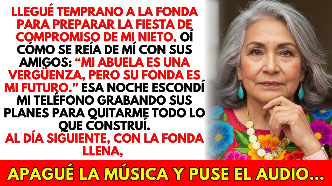 Descubrí Que Mi Nieto Quería Quitarme La Fonda. En Su Fiesta Le Mostré Los Papeles