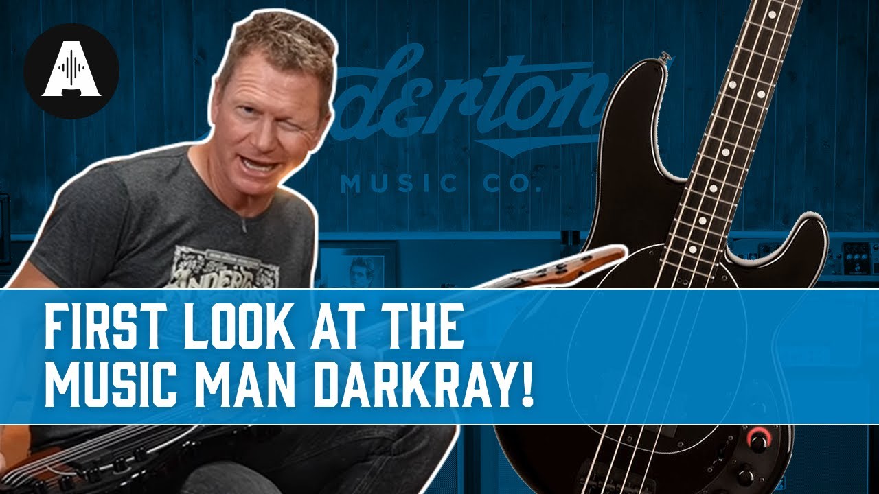 NEW Music Man DarkRay   Music Mans Most Modern Bass Yet