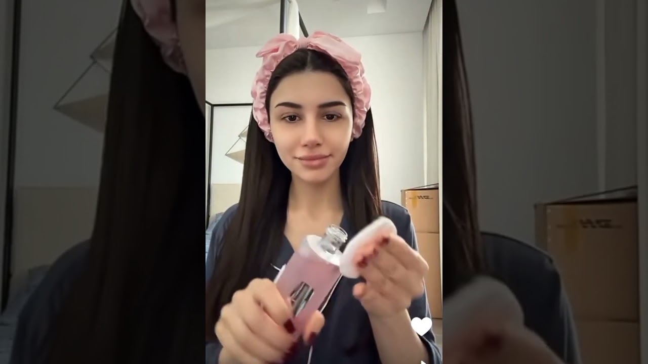 فقرة skin care مع سيدرا ❤✨سر بشرتي ولمعان شعري ❤🥰