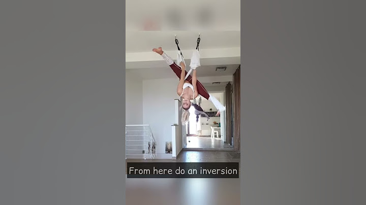 Aerial Yoga Class - The Compass Pose