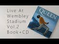 QUEEN Live At Wembley Stadium Vol. 2  Książka + CD | Unboxing