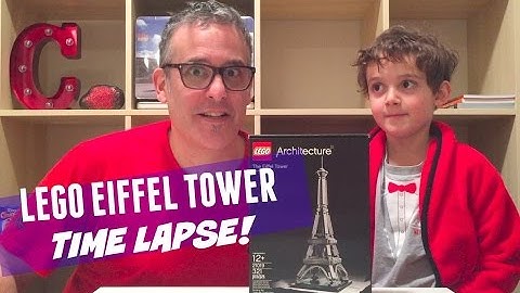 Time Lapse LEGO BUILD! (LEGO Architecture 21019 Eiffel Tower)