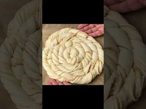 Butter and Cinnamon Bun | No Kneading, Melts in Your Mouth - #shorts